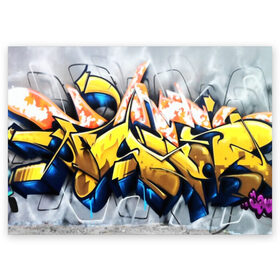 Поздравительная открытка с принтом Street art в Белгороде, 100% бумага | плотность бумаги 280 г/м2, матовая, на обратной стороне линовка и место для марки
 | grafiti | paint | street art | urban | город | граффити | искусство | кирпичи | краски | рисунки | стена | улицы | уличное искусство