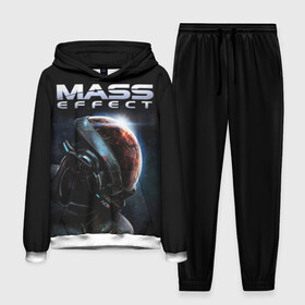 Мужской костюм 3D (с толстовкой) с принтом Mass Effect в Белгороде,  |  | Тематика изображения на принте: andromeda | n7 | игры | компьютерные игры | масс эффект
