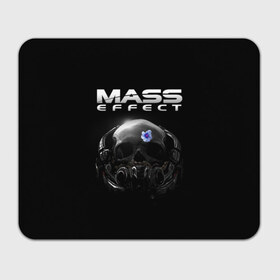 Коврик прямоугольный с принтом Mass Effect в Белгороде, натуральный каучук | размер 230 х 185 мм; запечатка лицевой стороны | andromeda | n7 | игры | компьютерные игры | масс эффект