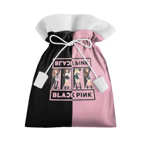 Подарочный 3D мешок с принтом BlackPink в Белгороде, 100% полиэстер | Размер: 29*39 см | black | blackpink | chae | jennie | jisoo | k pop | kim | lalisa | lisa | manoban | park | pink | rose | young | дженни | джису | ён | ким | лалиса | лиса | манобан | пак | розэ | че