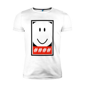 Мужская футболка премиум с принтом Roblox Ruben Sim T-Shirt в Белгороде, 92% хлопок, 8% лайкра | приталенный силуэт, круглый вырез ворота, длина до линии бедра, короткий рукав | roblox | roblox t shirt | ruben | ruben sim | sim | t shirt | роблокс | футболка roblox | футболка роблокс