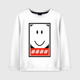 Детский лонгслив хлопок с принтом Roblox Ruben Sim T-Shirt в Белгороде, 100% хлопок | круглый вырез горловины, полуприлегающий силуэт, длина до линии бедер | roblox | roblox t shirt | ruben | ruben sim | sim | t shirt | роблокс | футболка roblox | футболка роблокс