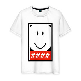 Мужская футболка хлопок с принтом Roblox Ruben Sim T-Shirt в Белгороде, 100% хлопок | прямой крой, круглый вырез горловины, длина до линии бедер, слегка спущенное плечо. | roblox | roblox t shirt | ruben | ruben sim | sim | t shirt | роблокс | футболка roblox | футболка роблокс