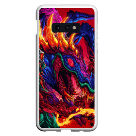 Чехол для Samsung S10E с принтом Hyper Beast в Белгороде, Силикон | Область печати: задняя сторона чехла, без боковых панелей | art | counter strike | cs | cs go | csgo | game | go | monster | steam | арт | зверь | игра | кс | ксго | монстр | скоростной | стим | чудовище