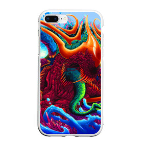 Чехол для iPhone 7Plus/8 Plus матовый с принтом Hyper Beast в Белгороде, Силикон | Область печати: задняя сторона чехла, без боковых панелей | art | counter strike | cs | cs go | csgo | game | go | monster | steam | арт | зверь | игра | кс | ксго | монстр | скоростной | стим | чудовище