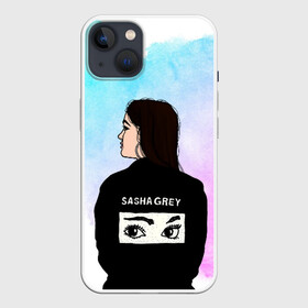 Чехол для iPhone 13 с принтом Саша Грей Sasha Grey в Белгороде,  |  | Тематика изображения на принте: sasha grey | актриса | арт | грей | мода | прон | саша грей