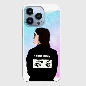 Чехол для iPhone 13 Pro с принтом Саша Грей Sasha Grey в Белгороде,  |  | Тематика изображения на принте: sasha grey | актриса | арт | грей | мода | прон | саша грей