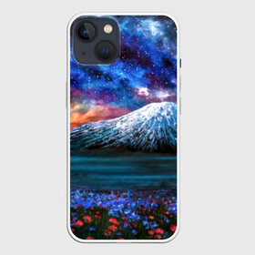 Чехол для iPhone 13 с принтом Космос в Белгороде,  |  | nebula | space | star | вселенная | галактика | звезды | земля | космический | космос | планеты | плеяды | пространство