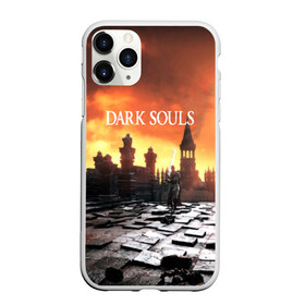 Чехол для iPhone 11 Pro матовый с принтом DARK SOULS в Белгороде, Силикон |  | art | artwork | crown | dark soul | dark souls iii | death | digital art | embers | fanatsy | fire | flames | game | mask | skeletons | воин | минимализм | рыцарь | тёмные души