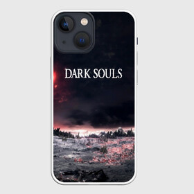 Чехол для iPhone 13 mini с принтом DARK SOULS в Белгороде,  |  | art | artwork | crown | dark soul | dark souls iii | death | digital art | embers | fanatsy | fire | flames | game | mask | skeletons | воин | минимализм | рыцарь | тёмные души