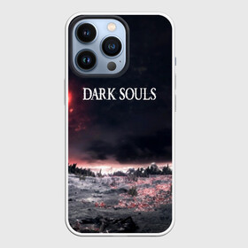 Чехол для iPhone 13 Pro с принтом DARK SOULS в Белгороде,  |  | Тематика изображения на принте: art | artwork | crown | dark soul | dark souls iii | death | digital art | embers | fanatsy | fire | flames | game | mask | skeletons | воин | минимализм | рыцарь | тёмные души