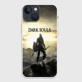 Чехол для iPhone 13 mini с принтом DARK SOULS в Белгороде,  |  | art | artwork | crown | dark soul | dark souls iii | death | digital art | embers | fanatsy | fire | flames | game | mask | skeletons | воин | минимализм | рыцарь | тёмные души