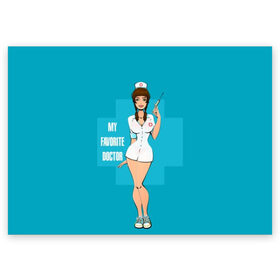Поздравительная открытка с принтом Sexy nurse в Белгороде, 100% бумага | плотность бумаги 280 г/м2, матовая, на обратной стороне линовка и место для марки
 | beautiful | brunette | eyes | figure | girl | green | holding | holiday | legs | long | medical | medicine | nurse | perfect | short | straight | worker | брюнетка | глаза | девушка | держит | длинные | зелёные | идеальная | короткий | красивая | медицина