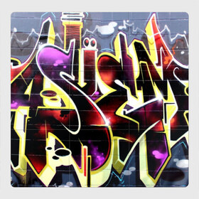 Магнитный плакат 3Х3 с принтом Graffiti collection 2019 в Белгороде, Полимерный материал с магнитным слоем | 9 деталей размером 9*9 см | felipe pantone | grafiti | paint | street art | urban | город | граффити | искусство | кирпичи | краски | рисунки | стена | улицы | уличное искусство