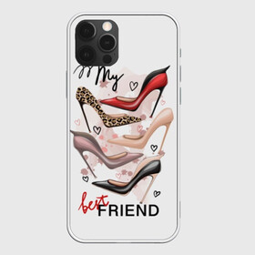 Чехол для iPhone 12 Pro Max с принтом My best friends в Белгороде, Силикон |  | art | best | black | drops | fashion | font | friends | hearts | high | inscription | leather | leopard | model | my | red | shoes | text | бежевый | высокий | друзья | женские | искусство | каблук | капли | кляксы | кожа | красный | леопардовый | лучшие 