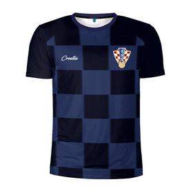 Мужская футболка 3D спортивная с принтом Сборная Хорватии в Белгороде, 100% полиэстер с улучшенными характеристиками | приталенный силуэт, круглая горловина, широкие плечи, сужается к линии бедра | croatia | hrvatska | сборная хорватии | сборная хорватии по футболу | сборные | форма | футбол | футбольные сборные | хорватия | хорватская сборная | чемпио | чемпионат мира