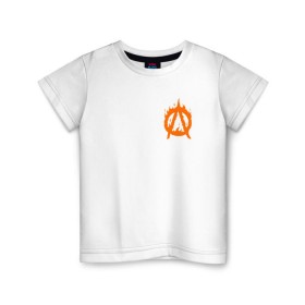 Детская футболка хлопок с принтом OBLADAET (НА СПИНЕ) в Белгороде, 100% хлопок | круглый вырез горловины, полуприлегающий силуэт, длина до линии бедер | logo | music | obla | obladaet | rap | rus | rus rap | лого | музыка | обла | обладает | реп