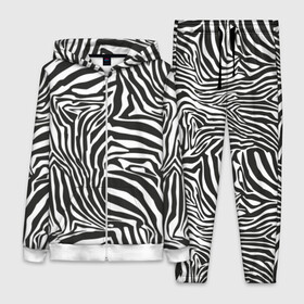 Женский костюм 3D с принтом Полосы зебры в Белгороде,  |  | abstraction | african | animal | black and white | camouflage | disguise | skin | stripes | zebra | абстракция | африканская | животное | зебры | камуфляж | маскировка | полосы | черно белый