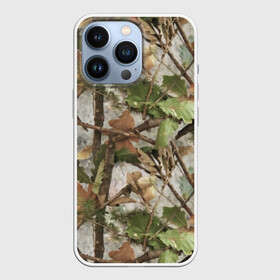 Чехол для iPhone 13 Pro с принтом Камуфляж в Белгороде,  |  | army | autumn | branches | camouflage | disguise | fishing | forest | green | khaki | leaves | nature | oak | photo | армия | ветки | дуб | зеленый | камуфляж | лес | листья | маскировка | осень | охота | природа | рыбалка | фото | хаки