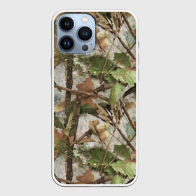 Чехол для iPhone 13 Pro Max с принтом Камуфляж в Белгороде,  |  | army | autumn | branches | camouflage | disguise | fishing | forest | green | khaki | leaves | nature | oak | photo | армия | ветки | дуб | зеленый | камуфляж | лес | листья | маскировка | осень | охота | природа | рыбалка | фото | хаки