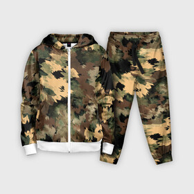 Детский костюм 3D с принтом Камуфляж в Белгороде,  |  | abstraction | army | autumn | brown | camouflage | disguise | fishing | green | khaki | nature | spots | абстракция | армия | зеленый | камуфляж | коричневый | маскировка | осень | охота | природа | пятна | рыбалка | хаки