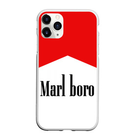 Чехол для iPhone 11 Pro матовый с принтом Мальборо в Белгороде, Силикон |  | marlboro | мальборо | мода