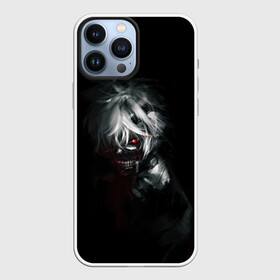 Чехол для iPhone 13 Pro Max с принтом Kaneki Ken выглядывает из темноты в Белгороде,  |  | Тематика изображения на принте: ghoul | kaneki | ken | tokyo | гуль | канеки | кен | токийский