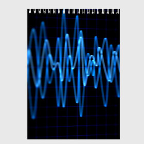 Скетчбук с принтом Электро стиль в Белгороде, 100% бумага
 | 48 листов, плотность листов — 100 г/м2, плотность картонной обложки — 250 г/м2. Листы скреплены сверху удобной пружинной спиралью | music | абстракция | книга | листы | музыка | музыкальный | ноты | произведение | страница | тетрадь | эквалайзер | электро