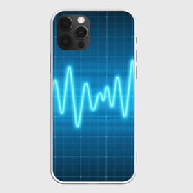 Чехол для iPhone 12 Pro Max с принтом music line в Белгороде, Силикон |  | Тематика изображения на принте: music | абстракция | книга | листы | музыка | музыкальный | ноты | произведение | страница | тетрадь | эквалайзер | электро