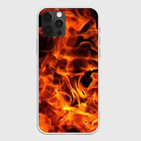 Чехол для iPhone 12 Pro Max с принтом огонь в Белгороде, Силикон |  | Тематика изображения на принте: fire | flame | in fire | smoke | в огне | дым | огненный | огонь | текстуры