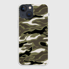 Чехол для iPhone 13 mini с принтом Камуфляж в Белгороде,  |  | abstraction | camouflage | disguise | fashion | geometric | military | texture | абстракция | военная | геометрическая | камуфляж | маскировка | мода | текстура