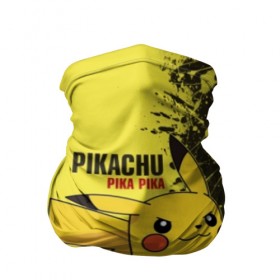 Бандана-труба 3D с принтом Pikachu Pika Pika в Белгороде, 100% полиэстер, ткань с особыми свойствами — Activecool | плотность 150‒180 г/м2; хорошо тянется, но сохраняет форму | pika | pikachu | аниме | детская | детям | игры | молния | мышка | мышь | пика | пикачу | покемон | покемоны