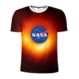 Мужская футболка 3D спортивная с принтом Черная дыра NASA в Белгороде, 100% полиэстер с улучшенными характеристиками | приталенный силуэт, круглая горловина, широкие плечи, сужается к линии бедра | nasa | астрономия | горизонт событий | космос | наса | черная дыра