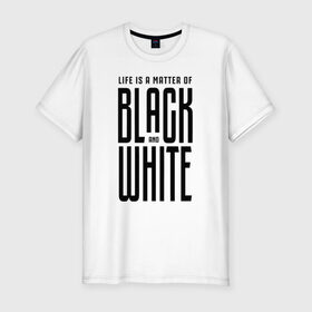 Мужская футболка премиум с принтом Juventus - Live! в Белгороде, 92% хлопок, 8% лайкра | приталенный силуэт, круглый вырез ворота, длина до линии бедра, короткий рукав | 0x000000123 | black and white | juve | juventus | юве.ювентус