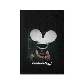 Обложка для паспорта матовая кожа с принтом Deadmau5 в Белгороде, натуральная матовая кожа | размер 19,3 х 13,7 см; прозрачные пластиковые крепления | dead | deadmau5 | dj | electro | house | joel | mouse | progressive | thomas | zimmerman | дедмаус | джоэль | диджей | мёртвая | мышь | прогрессив | томас | хаус | циммерман | электро