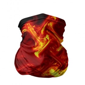 Бандана-труба 3D с принтом Огненная лава в Белгороде, 100% полиэстер, ткань с особыми свойствами — Activecool | плотность 150‒180 г/м2; хорошо тянется, но сохраняет форму | fire | flame | in fire | smoke | в огне | дым | огненный | огонь | текстуры