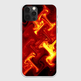 Чехол для iPhone 12 Pro Max с принтом Огненная лава в Белгороде, Силикон |  | Тематика изображения на принте: fire | flame | in fire | smoke | в огне | дым | огненный | огонь | текстуры