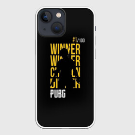 Чехол для iPhone 13 mini с принтом Winner PUBG в Белгороде,  |  | playerunknowns battlegrounds | pubg | winner | баттлграунд | игра | пабг | пубг | стрелялки | шутер
