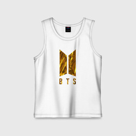 Детская майка хлопок с принтом BTS GOLDEN в Белгороде,  |  | bangtan boys | bt21 | bts | bts army | bts stickers | j hope | jimin | jin | jungkook | k pop | rap monster | rapmon | suga | v | бтс | корея | стикеры bts