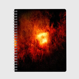 Тетрадь с принтом Черная дыра в Белгороде, 100% бумага | 48 листов, плотность листов — 60 г/м2, плотность картонной обложки — 250 г/м2. Листы скреплены сбоку удобной пружинной спиралью. Уголки страниц и обложки скругленные. Цвет линий — светло-серый
 | galaxy | nebula | space | star | абстракция | вселенная | галактика | звезда | звезды | космический | планеты