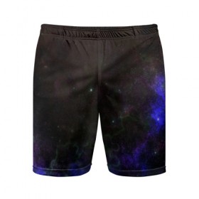 Мужские шорты 3D спортивные с принтом Космическое сияние в Белгороде,  |  | galaxy | nebula | space | star | абстракция | вселенная | галактика | звезда | звезды | космический | планеты