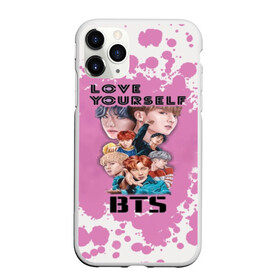 Чехол для iPhone 11 Pro матовый с принтом Bts Army Art в Белгороде, Силикон |  | bangtan | boy | j hope | jimin | jin | jungkook | korea | luv | rm | suga | v | with | бтс | кей | поп