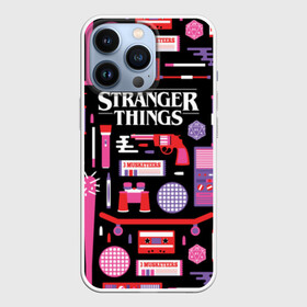 Чехол для iPhone 13 Pro с принтом STRANGER THINGS STARTER PACK в Белгороде,  |  | 11 | eleven | logo | netflix | pack | starter | stranger | things | дела | крайне | лого | логотип | одинадцать | одиннадцать | очень | пак | события | стартер | странные | стренджер