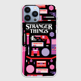 Чехол для iPhone 13 Pro Max с принтом STRANGER THINGS STARTER PACK в Белгороде,  |  | 11 | eleven | logo | netflix | pack | starter | stranger | things | дела | крайне | лого | логотип | одинадцать | одиннадцать | очень | пак | события | стартер | странные | стренджер