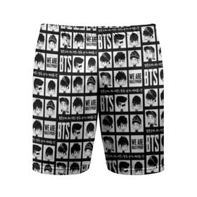 Мужские шорты 3D спортивные с принтом BTS Pop art в Белгороде,  |  | Тематика изображения на принте: bangtan | boy | j hope | jimin | jin | jungkook | korea | luv | rm | suga | v | with | бтс | кей | поп