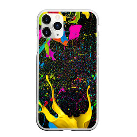 Чехол для iPhone 11 Pro матовый с принтом Взрыв Красок в Белгороде, Силикон |  | 1 мая | 2019 | 2020 | neon | брызги | брызги красок | в подарок | веселая | весна | клубная | краска | краски | красочная | летняя | лето | неон | неоновые цвета | подарок | праздник | пятна краски | сочная | яркая