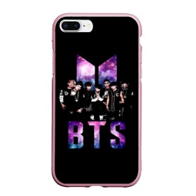 Чехол для iPhone 7/8 Plus матовый с принтом BTS ARMY в Белгороде, Силикон | Область печати: задняя сторона чехла, без боковых панелей | 