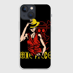 Чехол для iPhone 13 mini с принтом One Piece мое почтение в Белгороде,  |  | monkey d. luffy | one piece | tony tony chopper | аниме | большой куш | ван пис | ванпис | манга | манки д. луффи | пираты | пираты соломенной шляпы | тони тони чоппер