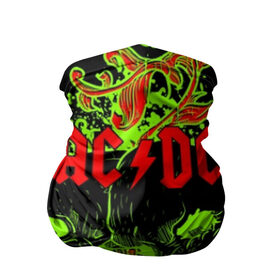 Бандана-труба 3D с принтом AC/DC в Белгороде, 100% полиэстер, ткань с особыми свойствами — Activecool | плотность 150‒180 г/м2; хорошо тянется, но сохраняет форму | ac dc | acdc | back in black | columbia | epic | force | guitar | pop | rock | vevo | ангус | блюз | рок | хард | янг