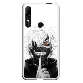 Чехол для Honor P Smart Z с принтом Kaneki Ken в Белгороде, Силикон | Область печати: задняя сторона чехла, без боковых панелей | Тематика изображения на принте: anteiku | ghoul | kaneki | ken | tokyo | антейку | гуль | канеки | кен | токийский